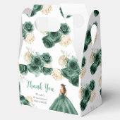 プリンセスのダークグリーンドレスキンセアニェラありがとう フェイバーボックス (オープン)