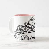 プリンセスのティアラのマグ ツートーンマグカップ (正面左)
