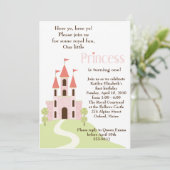 プリンセスのパーティーの誕生日の招待状 招待状 (スタンド正面)