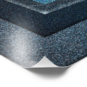 プリンセスのブルーバラAIアートby Xzendor7 フォトプリント (角)