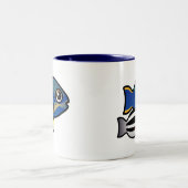 プリンセスのベビー ツートーンマグカップ (中央)