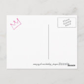 プリンセスのポストカード ポストカード (裏面)