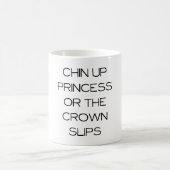 プリンセスの上の顎 コーヒーマグカップ (中央)