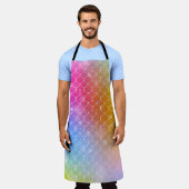 プリンセスの人はかりで測魚 エプロン (着用した状態)