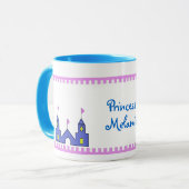 プリンセスの城のマグ マグカップ (正面左)