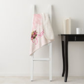 プリンセスの夜会服のSherpaのピンクのフリースブランケット シェルパブランケット (インサイチュ)