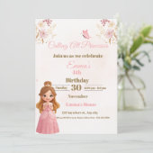 プリンセスの夢が叶う誕生日カード 少女用 シーズンカード (スタンド正面)