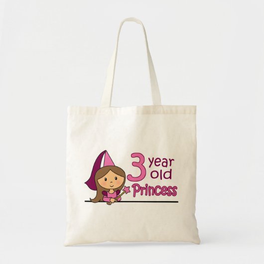 プリンセスの年齢3 トートバッグ (正面)