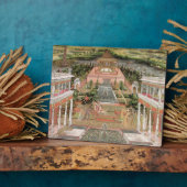 プリンセスの庭のムガル紙 フォトプラーク (側面)