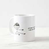 プリンセスの忍者 コーヒーマグカップ (正面左)