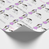 プリンセスの忍者Giftwrap ラッピングペーパー (角)