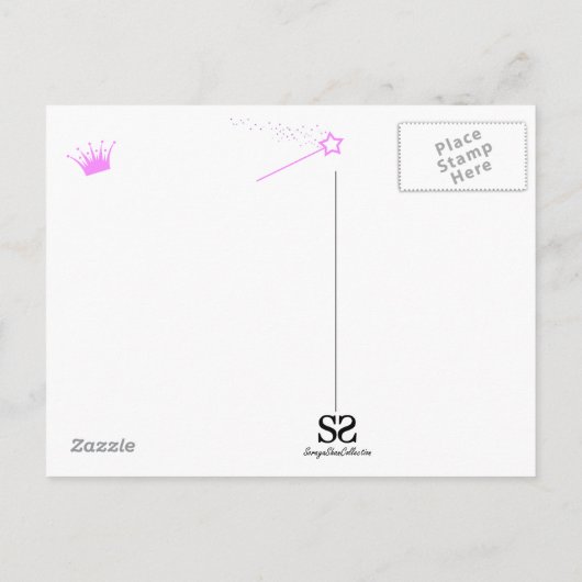 プリンセスの日 – はがき (裏面)