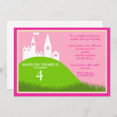 プリンセスの日 招待状 (正面/裏面)