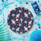 プリンセスの月への着陸 ペーパープレート (パーティー)