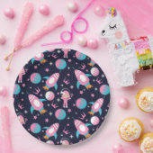 プリンセスの月への着陸 ペーパープレート (パーティー)