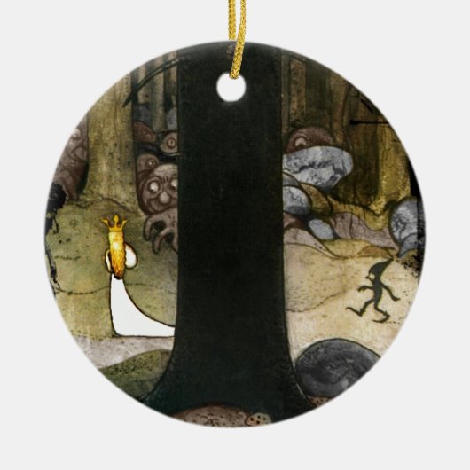 プリンセスの森 セラミックオーナメント (正面)