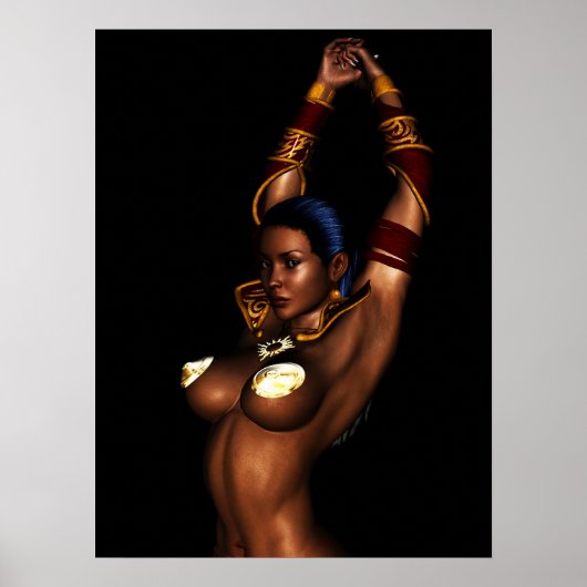 プリンセスの火星ファンタジーガール ポスター (正面)