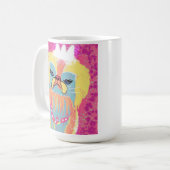 プリンセスの燃えがらのマグ コーヒーマグカップ (正面左)