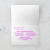 プリンセスの父親の父親 カード (内部)