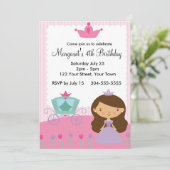 プリンセスの王室の誕生日パーティー 招待状 (スタンド正面)