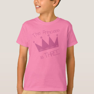 プリンセスの第3誕生日 Tシャツ