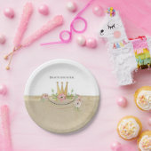 プリンセスの紙皿 ペーパープレート (パーティー)