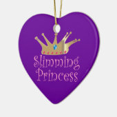 プリンセスの細く セラミックオーナメント (左)