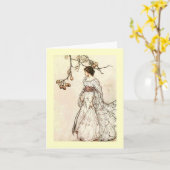 プリンセスの花嫁 カード (黄色い花)