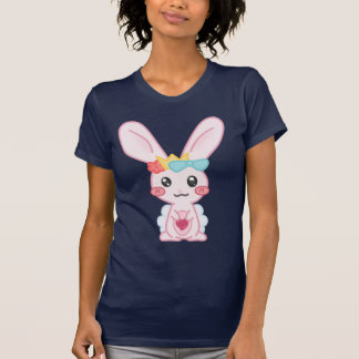 プリンセスの虹のV首 Tシャツ