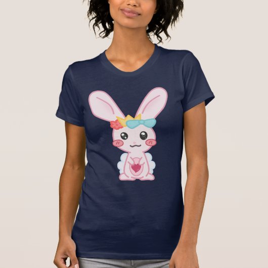 プリンセスの虹のV首 Tシャツ (正面)