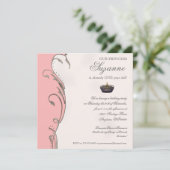 プリンセスの誕生会の女の子を立派に祝って下さい 招待状 (スタンド正面)