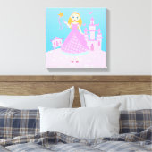 プリンセスの誕生会 キャンバスプリント (インサイチュ (寝室))