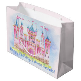 プリンセスの誕生日パーティー ラージペーパーバッグ