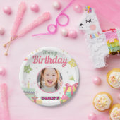 プリンセスの誕生日 ペーパープレート (パーティー)