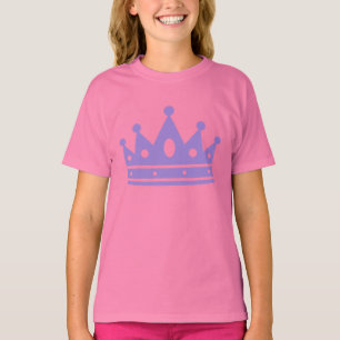 プリンセスの青年女の子のTシャツ Tシャツ