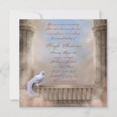 プリンセスの馬車 プリンセスのスイート16の誕生日 招待状 (裏面)