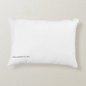 プリンセスの"Aaliyah"の枕 アクセントクッション (裏面)