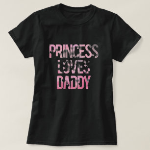 プリンセスはお父さんのワイシャツを愛します Tシャツ