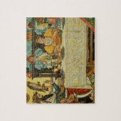 プリンセスはカエルと彼女の夕食を、から共有します ジグソーパズル (縦)