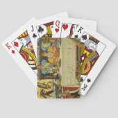 プリンセスはカエルと彼女の夕食を、から共有します トランプ (裏面)