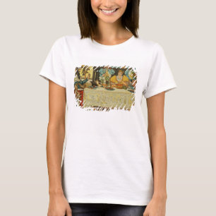 プリンセスはカエルと彼女の夕食を、から共有します Tシャツ
