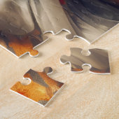 プリンセスは城の王室の部屋で眠る ジグソーパズル (側面)