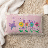 プリンセスは枕ここに眠ります ランバークッション (ブランケット)