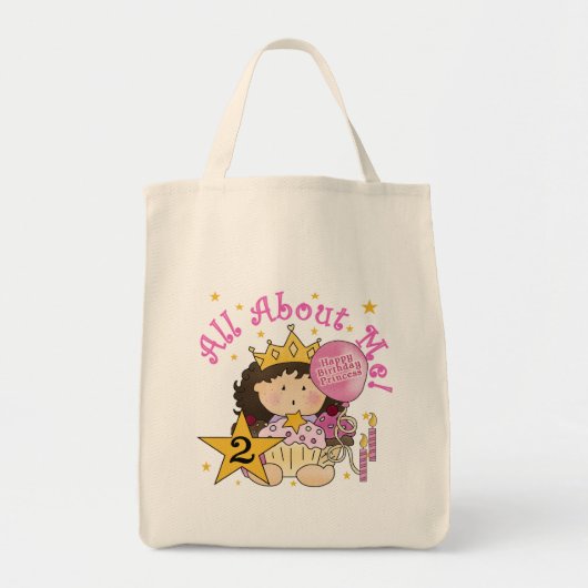 プリンセスは私について2回目の誕生日 トートバッグ (正面)