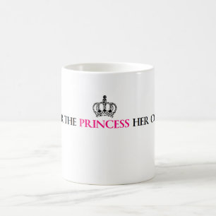 プリンセスを彼女のコーヒー注いで下さい コーヒーマグカップ