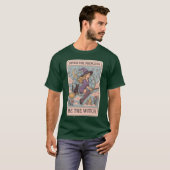 プリンセスを捨てて – 魔女になりなさい Tシャツ (正面フル)