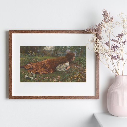 プリンセスアウト・オブ・スクール(Edward Robert Hughes) フォトプリント