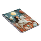 プリンセスアドベンチャーユニコーンジャーナルお洒落- ノートブック (右側)