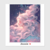 プリンセスアニメの星ガール シール (シート)