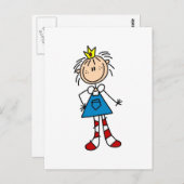 プリンセスアニー・ラグドールTシャツとギフト ポストカード (正面/裏面)